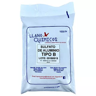 SULFATO DE ALUMINIO TIPO B