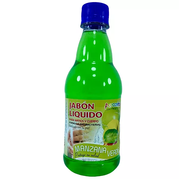 JABÓN DE MANOS ANTIBACTERIAL MANZANA VERDE