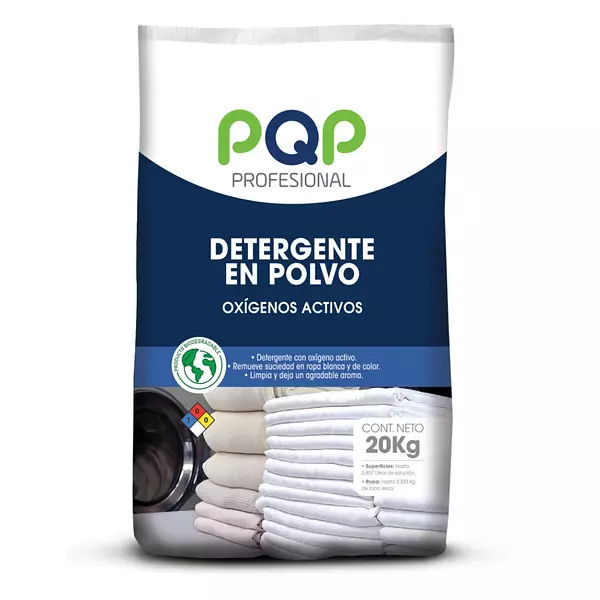 Detergente En Polvo Oxígenos Activos Pqp