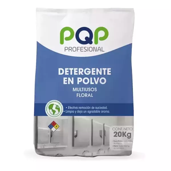 Detergente En Polvo Floral Pqp